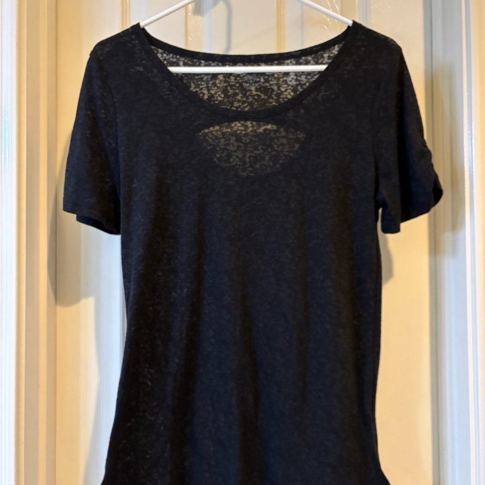 GAIAM Black Short Sleeve Women's Tee